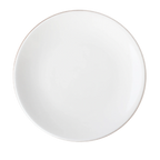 Thumbnail image #1 for Vertex China London LD-C21 12-Inch Round Porcelain Coupe Plate, Bone White 1 Dozen