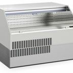 Thumbnail image #1 for GTI Designs Fresco FRIMP-1562 Countertop Refrigerated Grab-and-Go Display Case, 63"W, Stainless Steel Interior, LED, Self-Contained