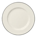 Thumbnail image #1 for Steelite International HL Ivory HL20863927 Round China Plate, 11-1/8", Rolled Edge, Slate Line 1 Dozen