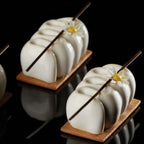 Thumbnail image #1 for JB Prince Pavoni MA176 Silicone Turn-Shaped Pastry Mold, 15 Forms, -40 to 536°F