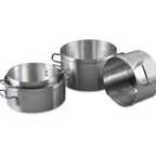 Thumbnail image #1 for Alegacy Foodservice Products Eagleware EW2514 14 qt Aluminum Sauce Pot, Without Cover, Riveted Handles