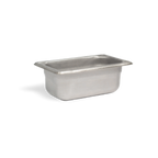 Thumbnail image #1 for Concasse MCI241910 1/9 Size Solid Stainless Steel Steam Table Pan, 6-7/8" x 4-1/4" x 4" Case of 18