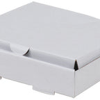 Thumbnail image #2 for JB Prince R976 Mini Pizza Box, 3-1/2" Square, Cardboard, White
