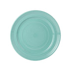 Thumbnail image #1 for Tuxton China Concentrix CIA-120 Ceramic Plate, 12", Round, Wide Rim, Island Blue Case of 6
