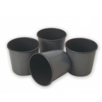 Thumbnail image #1 for Matfer Bourgeat Exopan 331593 Nonstick Coated Steel Baba Mold, 4 oz., 2-3/16 in. Diameter x 2-3/16 in. Height