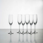 Thumbnail image #1 for Korin Inc GL-D107-PK 6 oz Lead-Free Crystal Champagne Flute, Stemmed, 8.9 in H