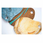 Thumbnail image #2 for G.E.T. Lapis LP302 . . Melamine Freeform Serving Board/Platter, 17-3/8" x 12" Case of 10