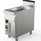 Thumbnail image #4 for AMPTO 90CPG45 PLUS Floor Model Pasta Cooker, 12-Gallon Single Tank, Dual Power Burners, 80,000 BTU