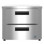 Thumbnail image #1 for Hoshizaki UR36B-LPD2 Undercounter Refrigerator, 1 Section, 36"W, 2 Drawers, 8.64 cu. ft., Stainless Steel, Rear-Mounted Self-Contained