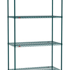 Thumbnail image #1 for Metro Super Erecta SE-1824K3-86-S4 Stationary Starter Wire Shelving Unit, 24"W x 18"D x 86"H, 800 lb. capacity per shelf, 2000 lb. capacity per unit