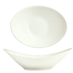 Thumbnail image #1 for Reserve by Libbey - Silk 987659386 Oval Porcelain Bowl, 4 oz, 5-1/4" x 4-1/4"