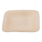 Thumbnail image #1 for JB Prince RB330 4.5 Square Poplar Wood Plate, 4.5-Inch Case of 50
