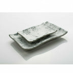 Thumbnail image #2 for G.E.T. Endure 15005065006 X-Large Rectangular Melamine Platter, Pebble, 15-7/10"L x 10-9/10"W x 1-2/5"H Case of 5