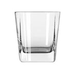Thumbnail image #1 for Libbey Quartet 2207 Rocks Glass, 9-1/4 oz, Square Base, Partially Tempered