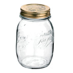 Thumbnail image #1 for Steelite International Bormioli Rocco, Quattro 4951Q492 17 oz Soda Lime Glass Quattro Stagioni Condiment Jar 1 Dozen