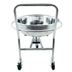 Thumbnail image #6 for Stainless Steel Roto Cart with 3 Welded Wheels and 2 Braked Wheels