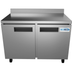 Thumbnail image #5 for KoolMore 47-1/2-Inch 2-Door Worktop Refrigerator, 12 Cu. Ft., Stainless Steel, 115V