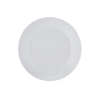 Thumbnail image #1 for CAC China XBRC-7 Round Coupe Plate, 7-1/4-Inch, Melamine, White Case of 3 Dozen