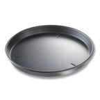 Thumbnail image #1 for Chicago Metallic Bakeware BĀKALON 91160 Deep Dish Pizza Pan, 16" Diameter x 1-1/2" Deep, 14-Gauge Hardcoat Anodized Aluminum Case of 12