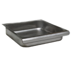 Thumbnail image #1 for Eagle Group 500772-X Work Table Drawer, 20" W x 20" D x 5" H, 430-Type Stainless Steel, Pull Flange, Roller Slides