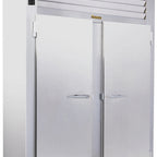 Thumbnail image #1 for Traulsen Spec-Line RRI232HUT-FHS Two-Section Roll-In Refrigerator, Solid Door, Self-Contained, Stainless Steel
