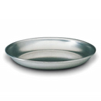 Thumbnail image #1 for Matfer Bourgeat 532330 Round Aluminum Seafood Tray, 12-Inch Diameter x 1-1/2-Inch High