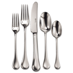 Thumbnail image #2 for 1880 Hospitality Puccini by Oneida® V030KDEF Silver-Plated Dessert Knife, 8", Tear-Shaped Handle, High Polish Pack of 1 Dozen