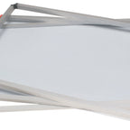 Thumbnail image #2 for JB Prince Matfer M515 Rectangular Aluminum Tray and Frame Set, 24 x 16 in, with 3 Frames