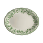 Thumbnail image #1 for Steelite International HL Ivory HL52563875 Oval China Platter, 10 x 7.75 in, Scalloped Edge Case of 2 Dozen