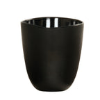 Thumbnail image #1 for Cal-Mil Bali 24405-96-13 Dressing Crock, 7" Diameter x 7.75"H, Round Melamine, Black Case of 6