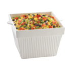 Thumbnail image #1 for TableCraft Products CW1490CP Square Mixing Bowl, 6-1/2 qt, Coated Cast Aluminum, Copper Finish, 9-1/2" x 9-1/2" x 6-1/2"