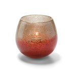 Thumbnail image #1 for Hollowick/Steelite Hope 4181 Glass Bubble-Style Votive Candle Lamp, Liquid Wax, 3-1/2"H x 4" Diameter