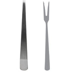 Thumbnail image #1 for Steelite International Folio, Angle 5769SX072 Angled Serving Fork, 12.625-Inch, 18/10 Stainless Steel 1 Dozen