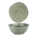 Thumbnail image #1 for International Tableware Luna LU-18-AS Round Ceramic Nappie Bowl, 14 oz, 5-5/8" Diameter, Ash Reactive Glaze 1 Dozen