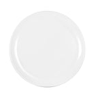 Thumbnail image #1 for Cal-Mil Blanca 22351-10-15 White Melamine Coupe Plate, 10 in. Diameter, Gloss Finish Case of 6