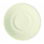 Thumbnail image #1 for G.E.T. Corona, Americana PP1100700324 . . Porcelain Tea/Bouillon Saucer, 6-1/4", Round, Rolled Edge, Off White Dozen Case of 2 Dozen