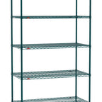 Thumbnail image #1 for Metro Super Erecta SE-2160K3-86-S5 Stationary Starter Wire Shelving Unit, 60"W x 21"D x 86"H, 600 lb. capacity per shelf, 2000 lb. capacity per unit