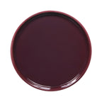 Thumbnail image #1 for G.E.T. Maya - EGS DG91R-PG 9-Inch Round Purple Glaze Melamine Coupe Plate Case of 6