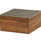 Thumbnail image #2 for Cal-Mil 23453-78 Chafer Alternative, 16"W x 16"D x 8"H, Walnut