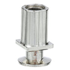 Thumbnail image #1 for AllPoints Foodservice Parts & Supplies 266267 Flanged Foot for 1-Inch OD Tubing, Nickel-Plated