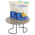 Thumbnail image #2 for Cal-Mil Aspen 22434-6-110 Round Wire Frame Buffet Riser, 12" Diameter x 6-1/2"H