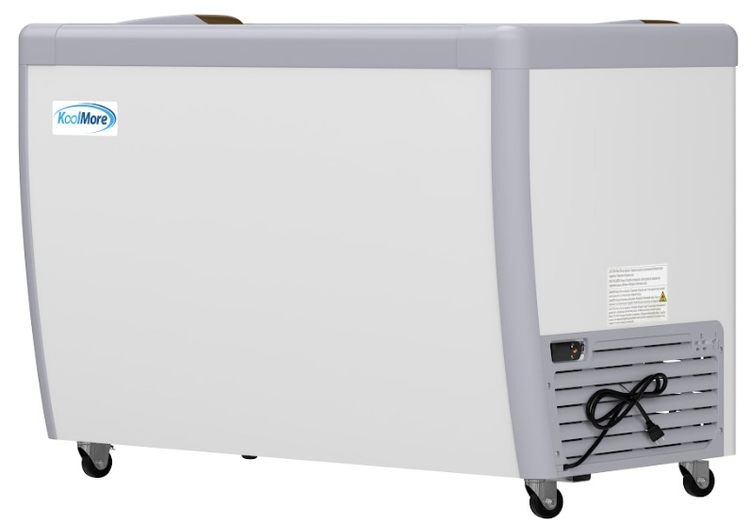 Product image #6 for KoolMore 50-Inch Gelato Dipping Cabinet Display Freezer, 13 Cu. Ft., Sliding Glass Door
