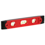 Thumbnail image #1 for AllPoints Foodservice Parts & Supplies 36522 Level, 9-Inch, 3 Bubble Readouts, Orange & Black Plastic