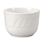 Thumbnail image #1 for Vertex China Sausalito SAU-R1 Rice Bowl, 16 oz, 4-1/2" Round, White, Sculpted Lines 1 Dozen