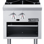 Thumbnail image #1 for Dukers Appliance Co., USA Ltd. DCSPA1 Gas Stock Pot Range, 18"W x 24-1/4"D, 3-Ring Burner, Stainless Steel Front & Sides
