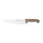 Thumbnail image #1 for Browne USA Foodservice Color-Coded PC12910TN 10-Inch Cook's Knife, High-Carbon Stainless Steel Blade, Tan Polypropylene Handle