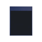 Thumbnail image #1 for Risch MMB-LINEN 8.5X11 Single Vinyl Magnetic Menu Cover, 8-1/2" x 11", Hardback Case of 25
