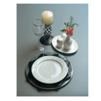 Thumbnail image #2 for Steelite International Steelite Distinction, Bianco 9102C403 9-Inch Round Alumina Vitrified Plate, Bianco Case of 2 Dozen