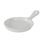 Thumbnail image #1 for Tuxton China Linx GLP-650 Mini Porcelain Skillet, 6-1/2 oz., Round, 5-7/8" Dia. x 1-1/4" H 1 Dozen
