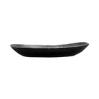Thumbnail image #2 for G.E.T. Basalt - EGS M1693OV-CO Melamine Oval Bowl, 89 oz, Coal, 16-3/4"L x 9-1/2"W x 3"H Case of 3